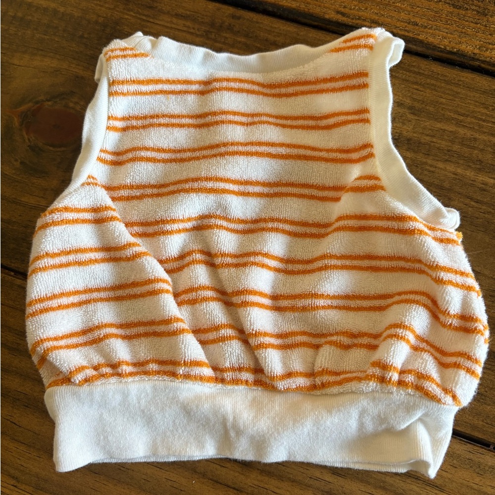 Carter's Striped Terry Tank - Picture 2 of 4